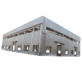 Q345 Pre-Engineered Senegal Low Cost Single Slope Metal Auto Factory Workshop Structural Steel Building